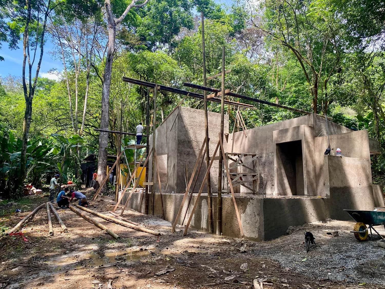 Bohorica Home Build: Black Bamboo Roof, photo 5