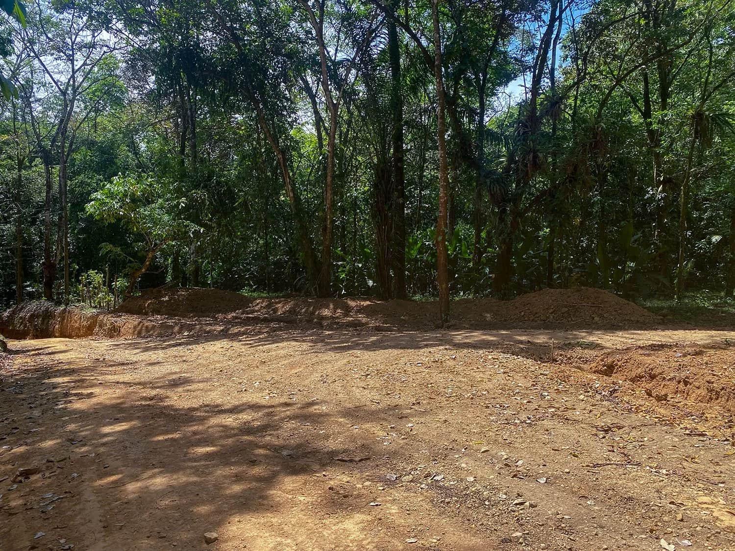 Land clearing and site prep underway at Casa Bohorica, photo 8