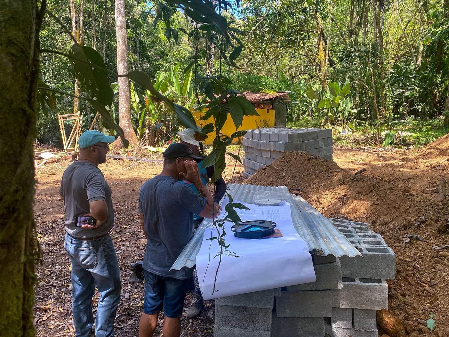 Land clearing and site prep underway at Casa Bohorica, photo 2
