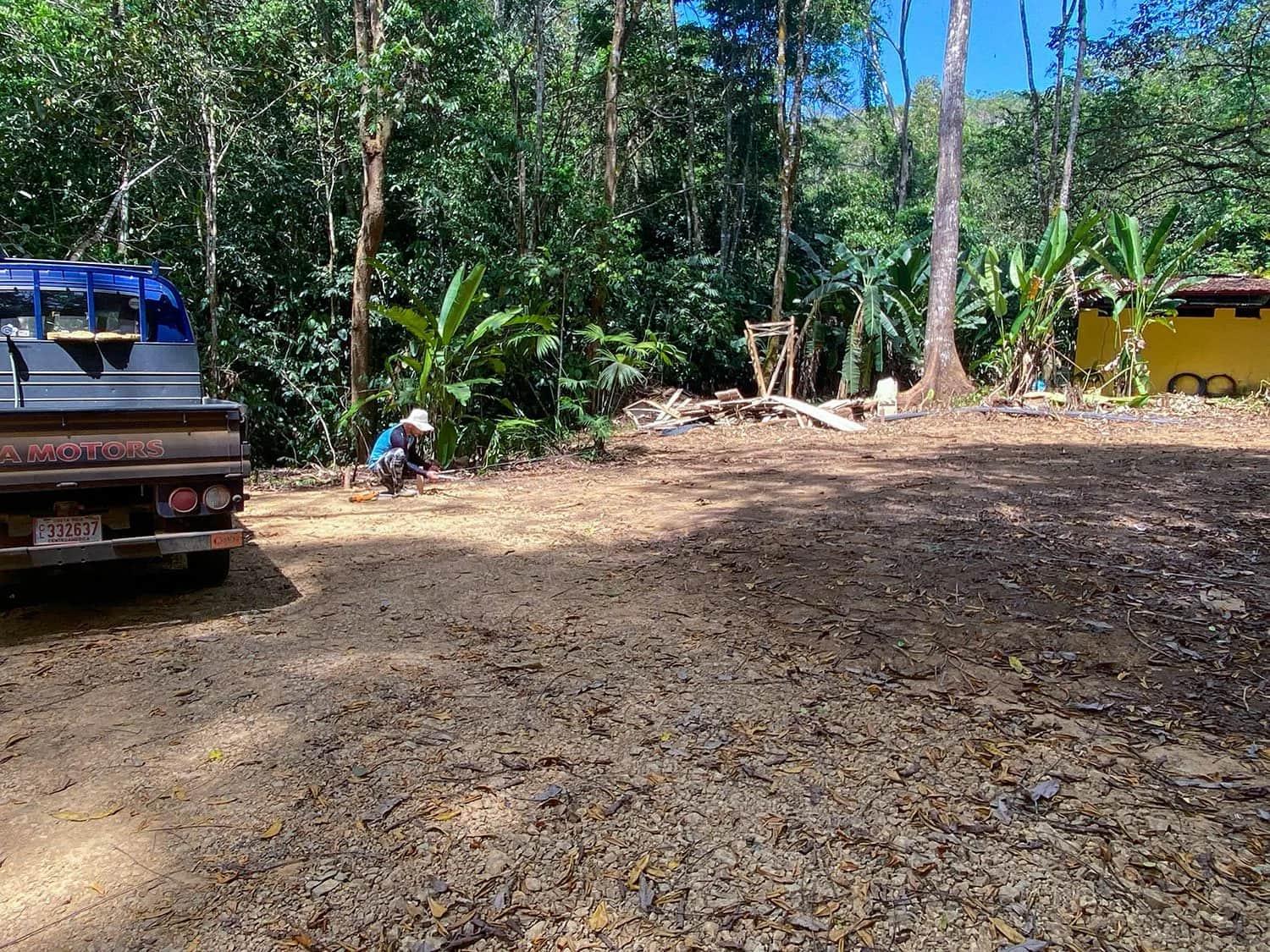 Land clearing and site prep underway at Casa Bohorica, photo 4