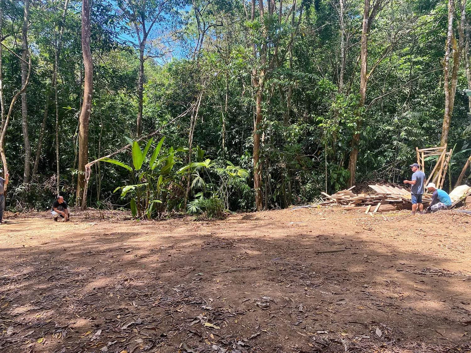 Land clearing and site prep underway at Casa Bohorica, photo 13