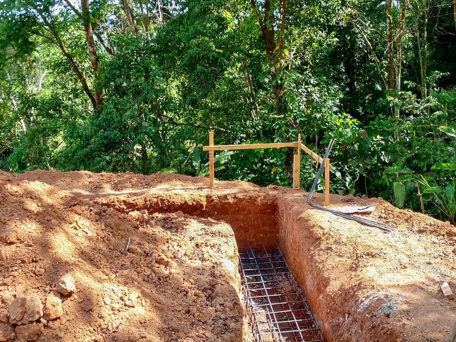 Building the Infinity Pool Foundation at Casa Cavu, photo 7