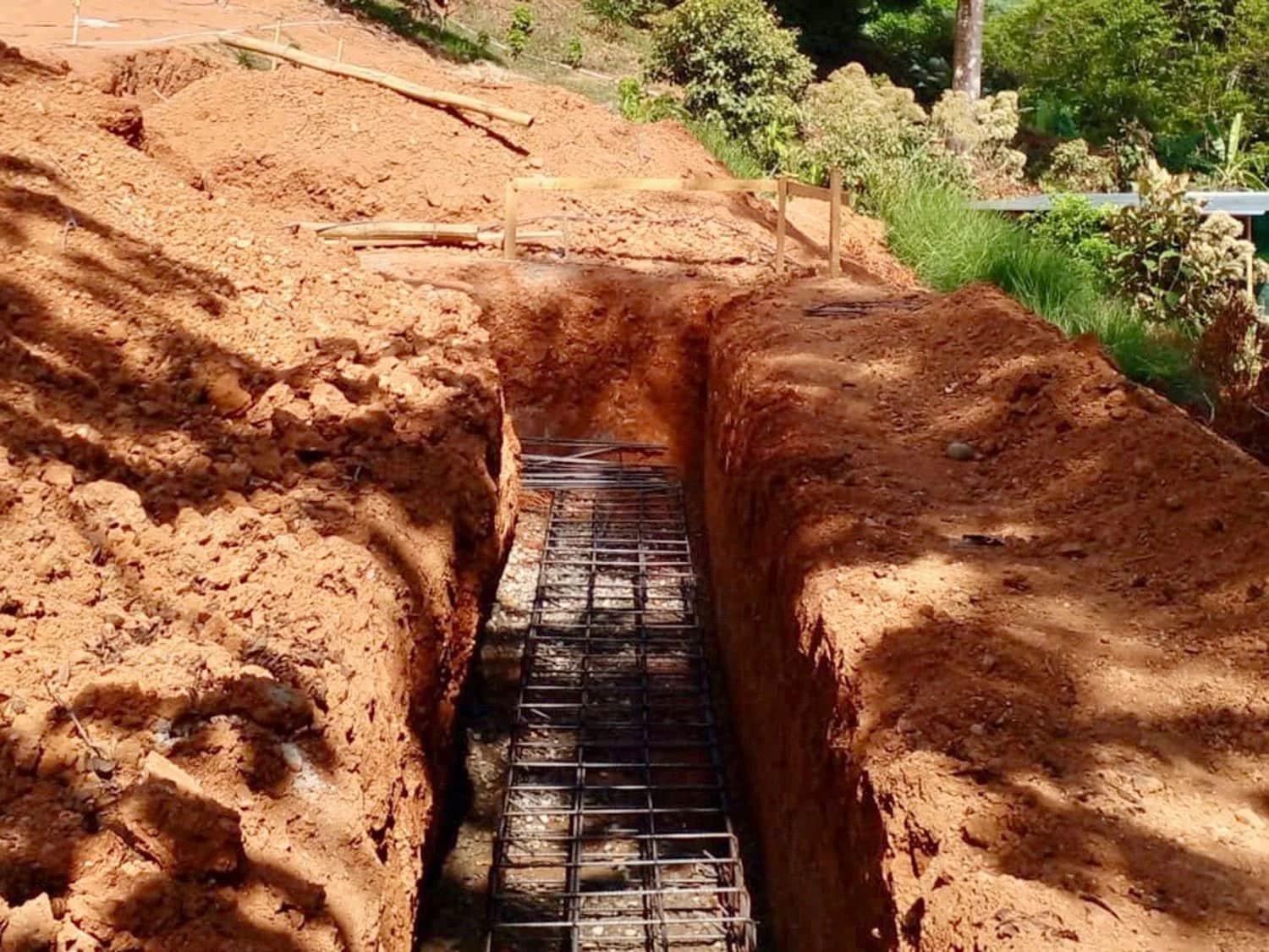 Building the Infinity Pool Foundation at Casa Cavu, photo 6