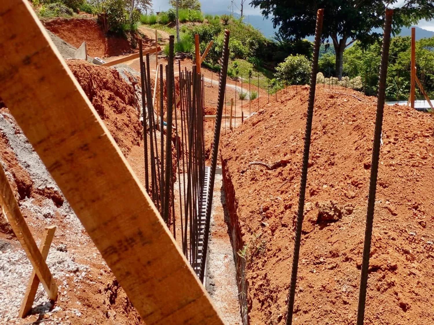 Building the Infinity Pool Foundation at Casa Cavu, photo 12