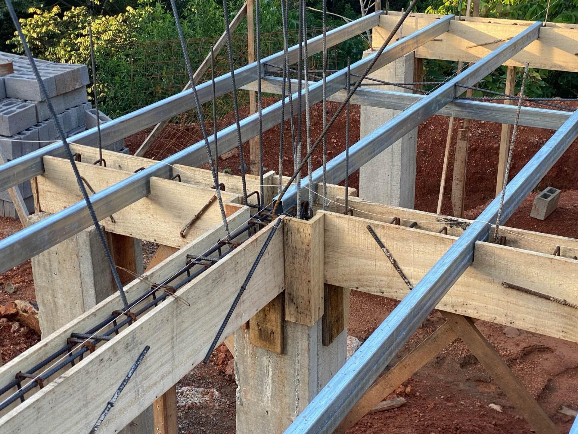 Digging and Pouring Footers - Casa Cavu, photo 7