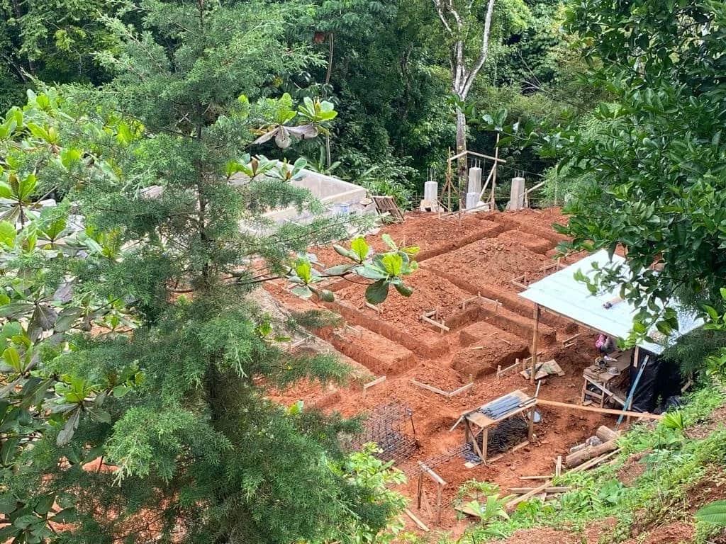 Digging and Pouring Footers - Casa Cavu, photo 5