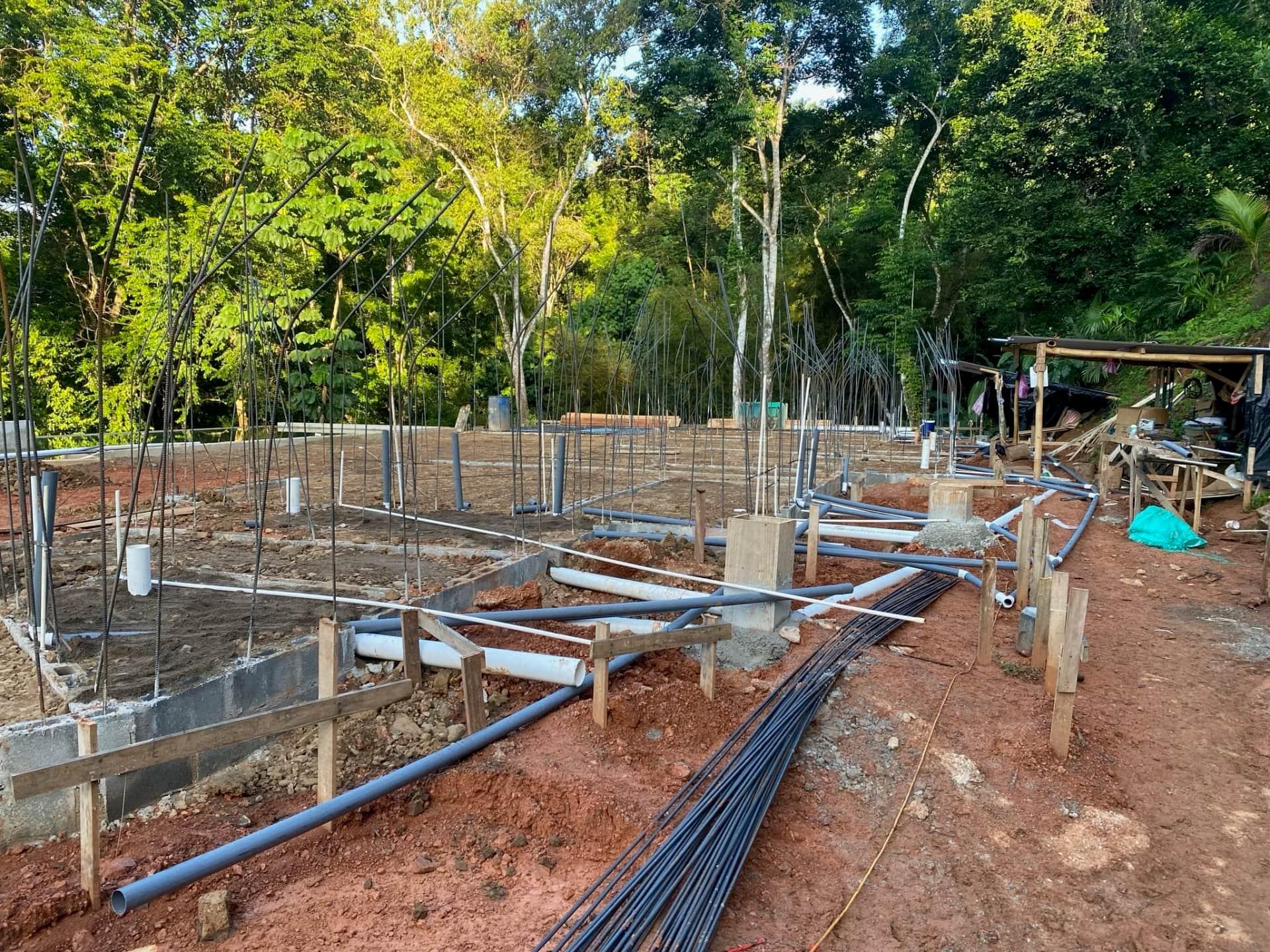 Digging and Pouring Footers - Casa Cavu, photo 10