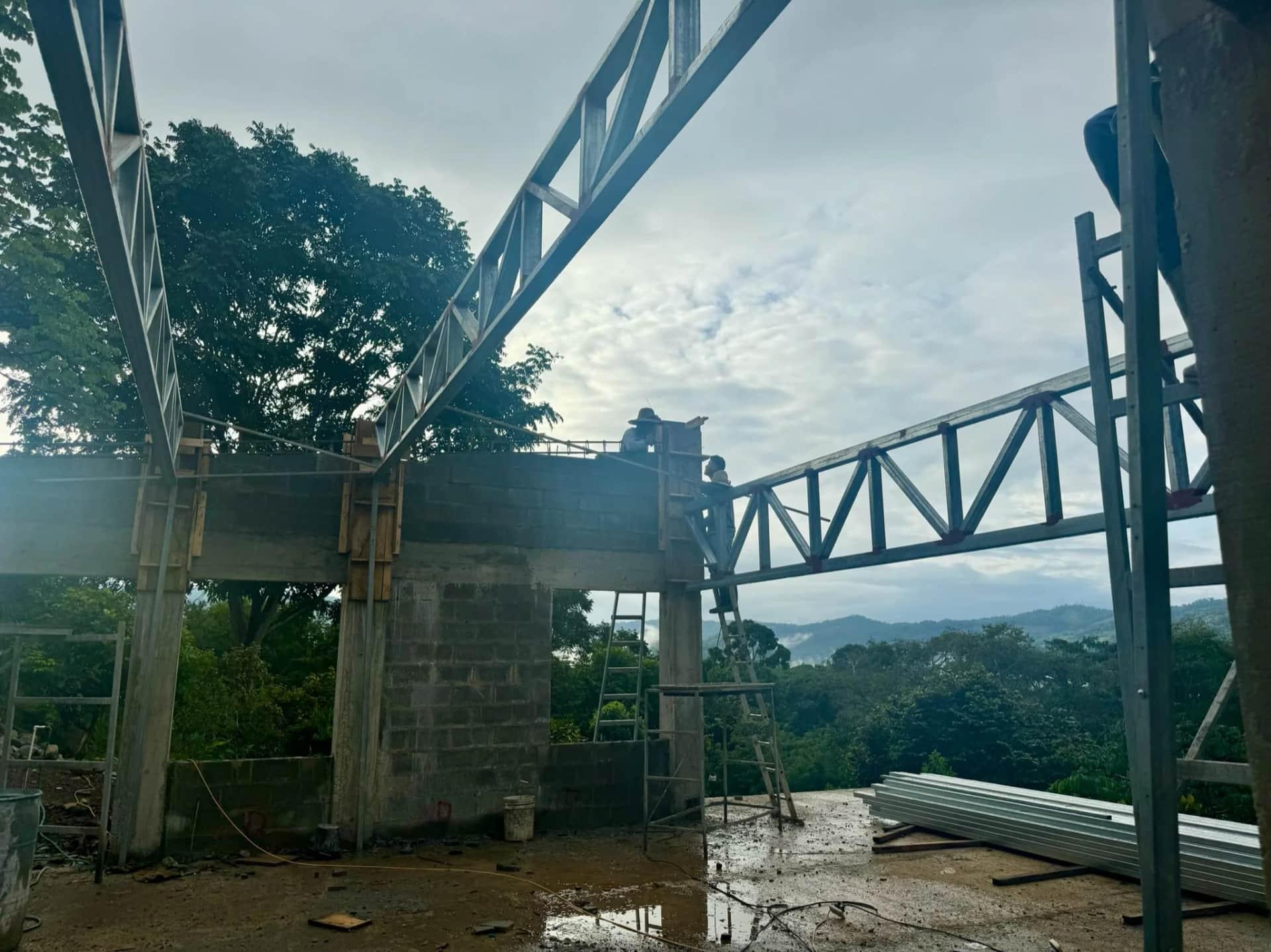 Headers, Columns & Crown Beam Installation - Casa Cavu, photo 10