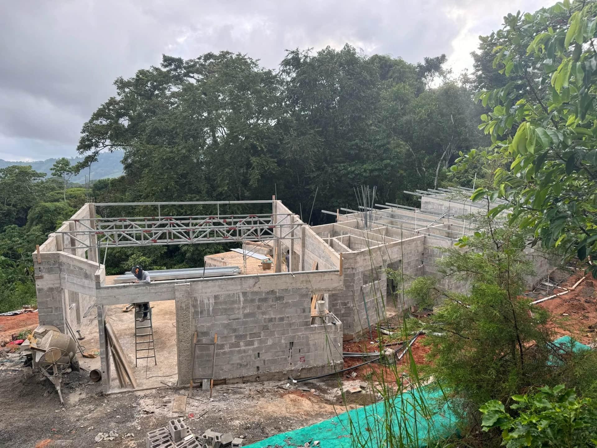 Headers, Columns & Crown Beam Installation - Casa Cavu, photo 11