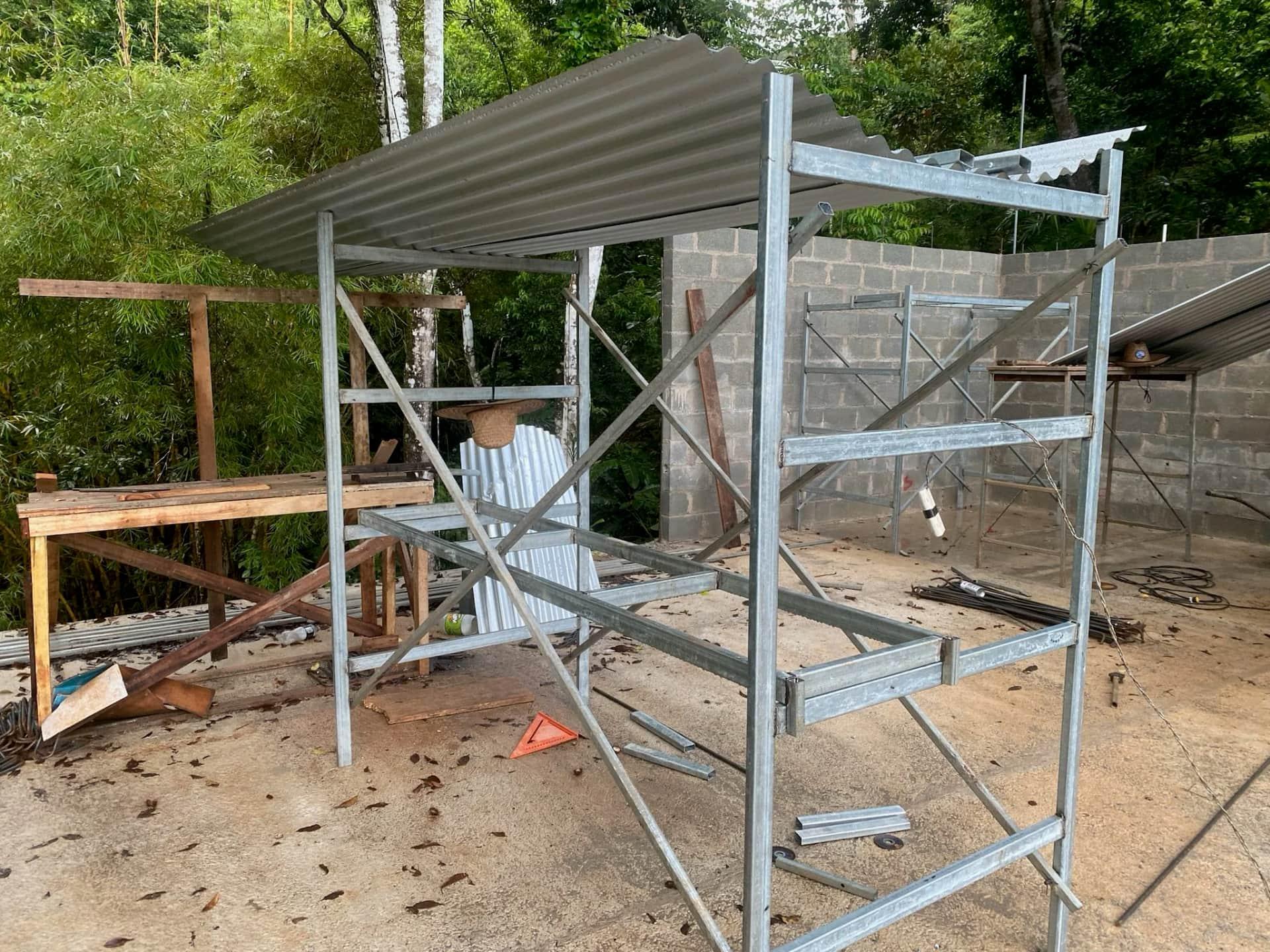 Headers, Columns & Crown Beam Installation - Casa Cavu, photo 2