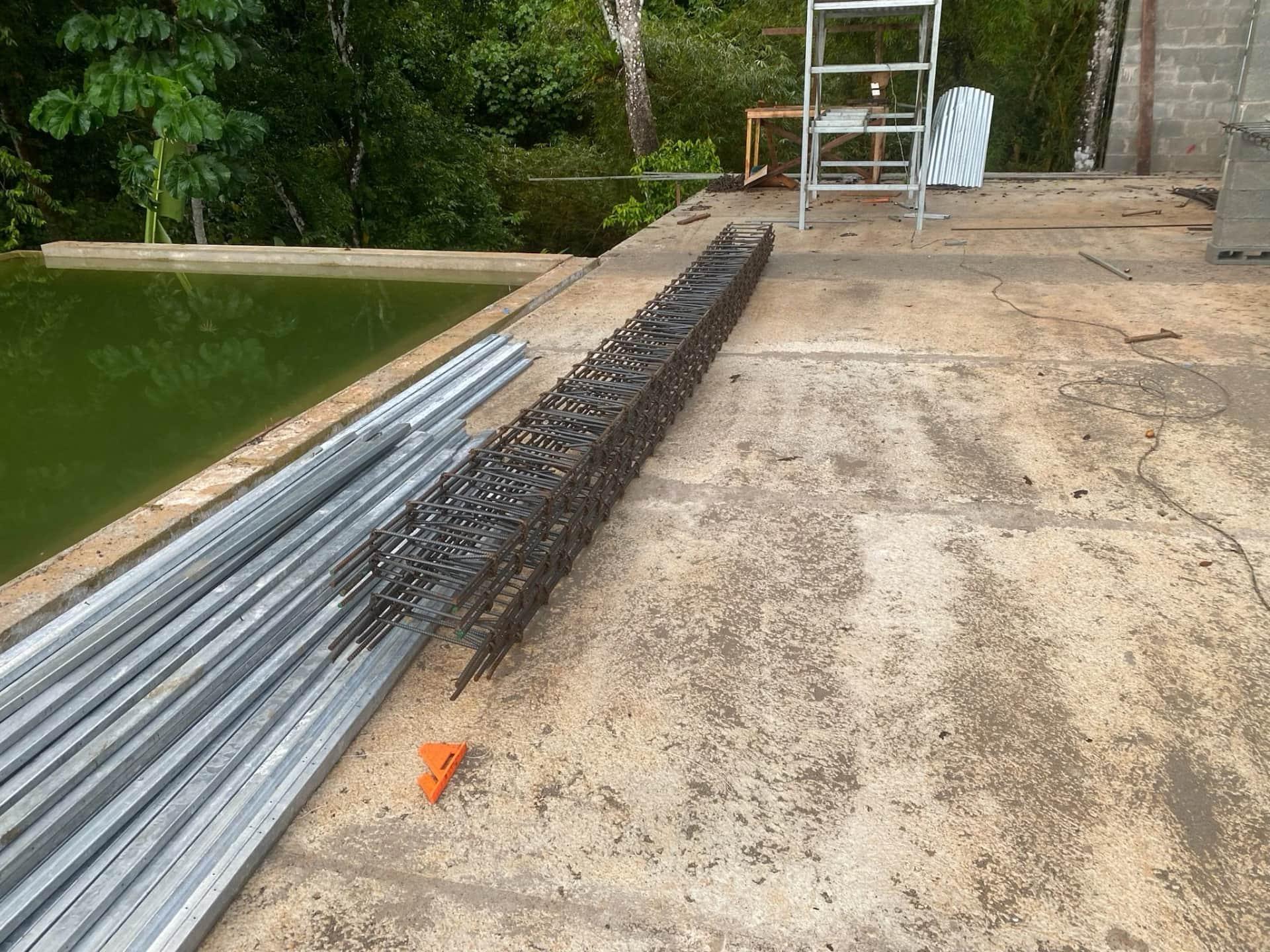 Headers, Columns & Crown Beam Installation - Casa Cavu, photo 3
