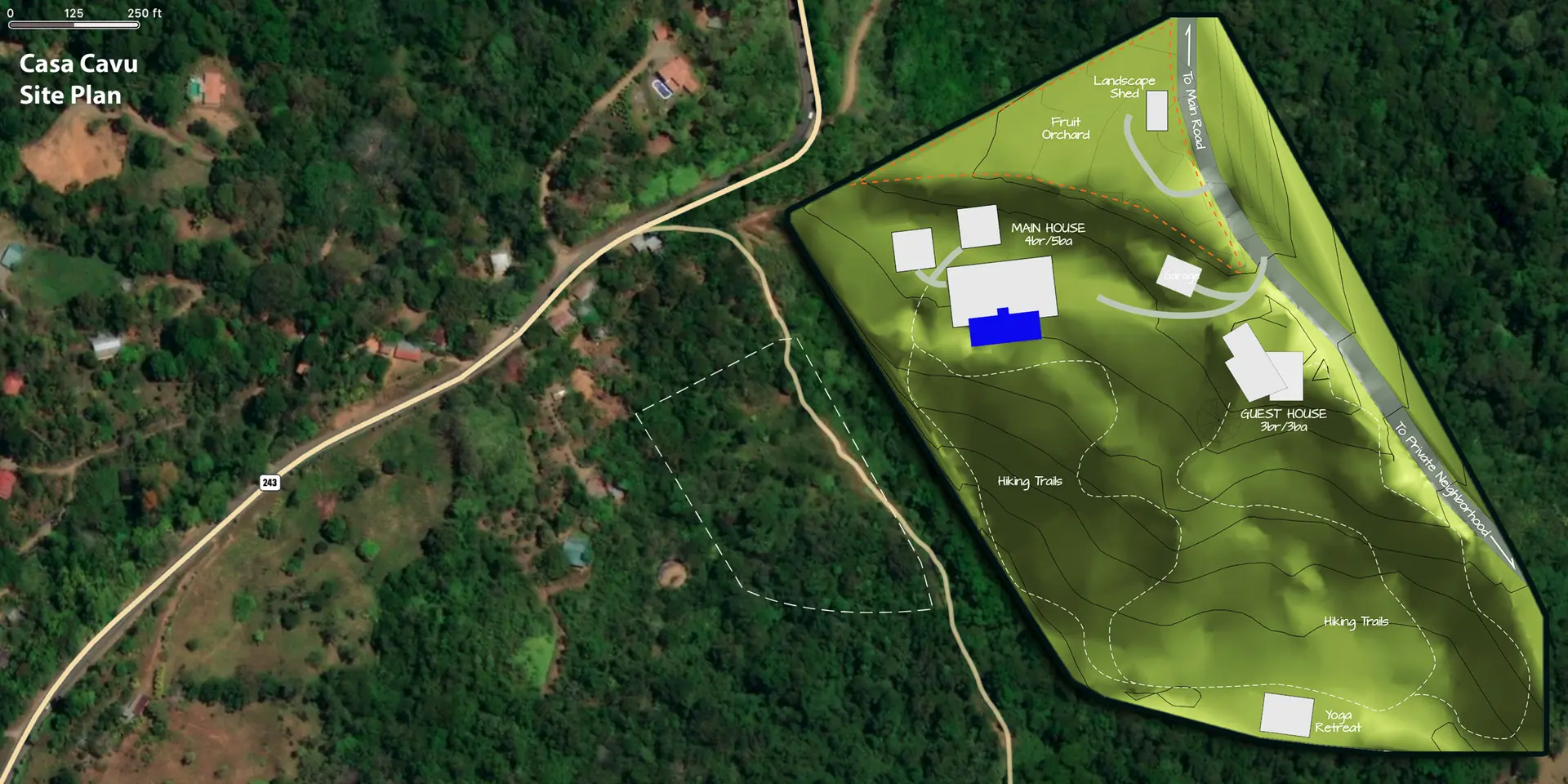 Project Overview for Casa Cavu Residential Home and Investment Rental in Dominical, photo 3