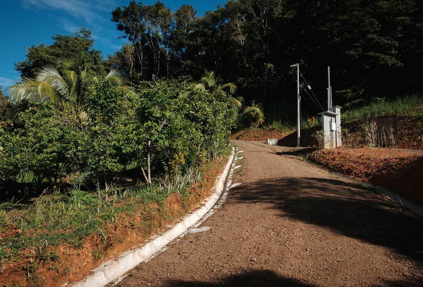 Road Improvement, Drainage & Power Lines Installed – Casa Cavu