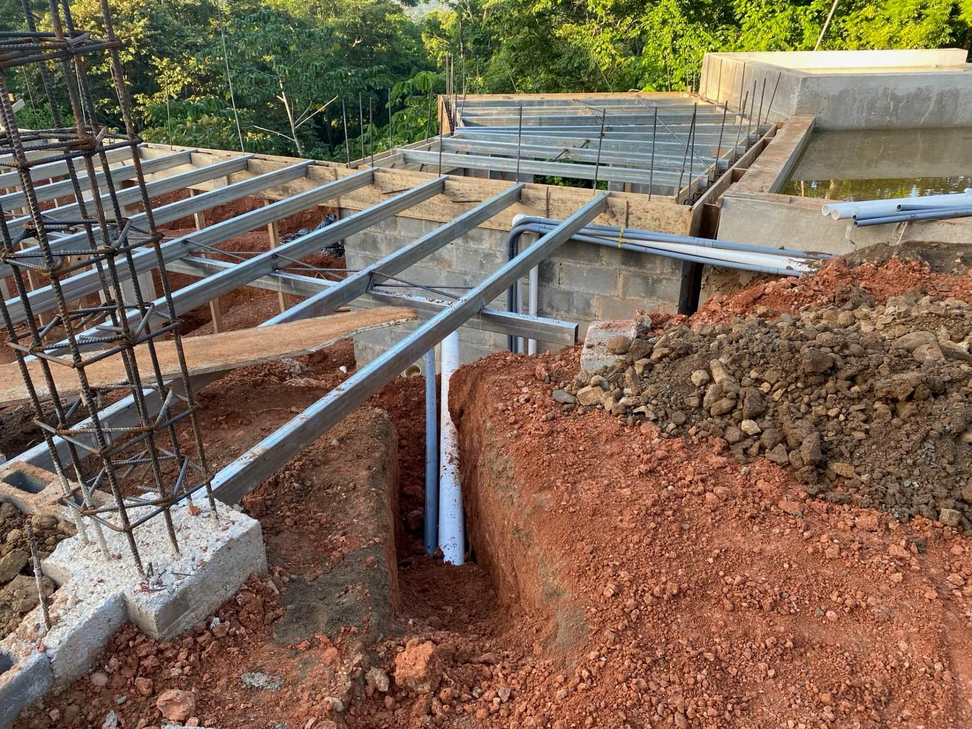 Rough in Piping for Plumbing, Electric, and Propane - Casa Cavu, photo 5