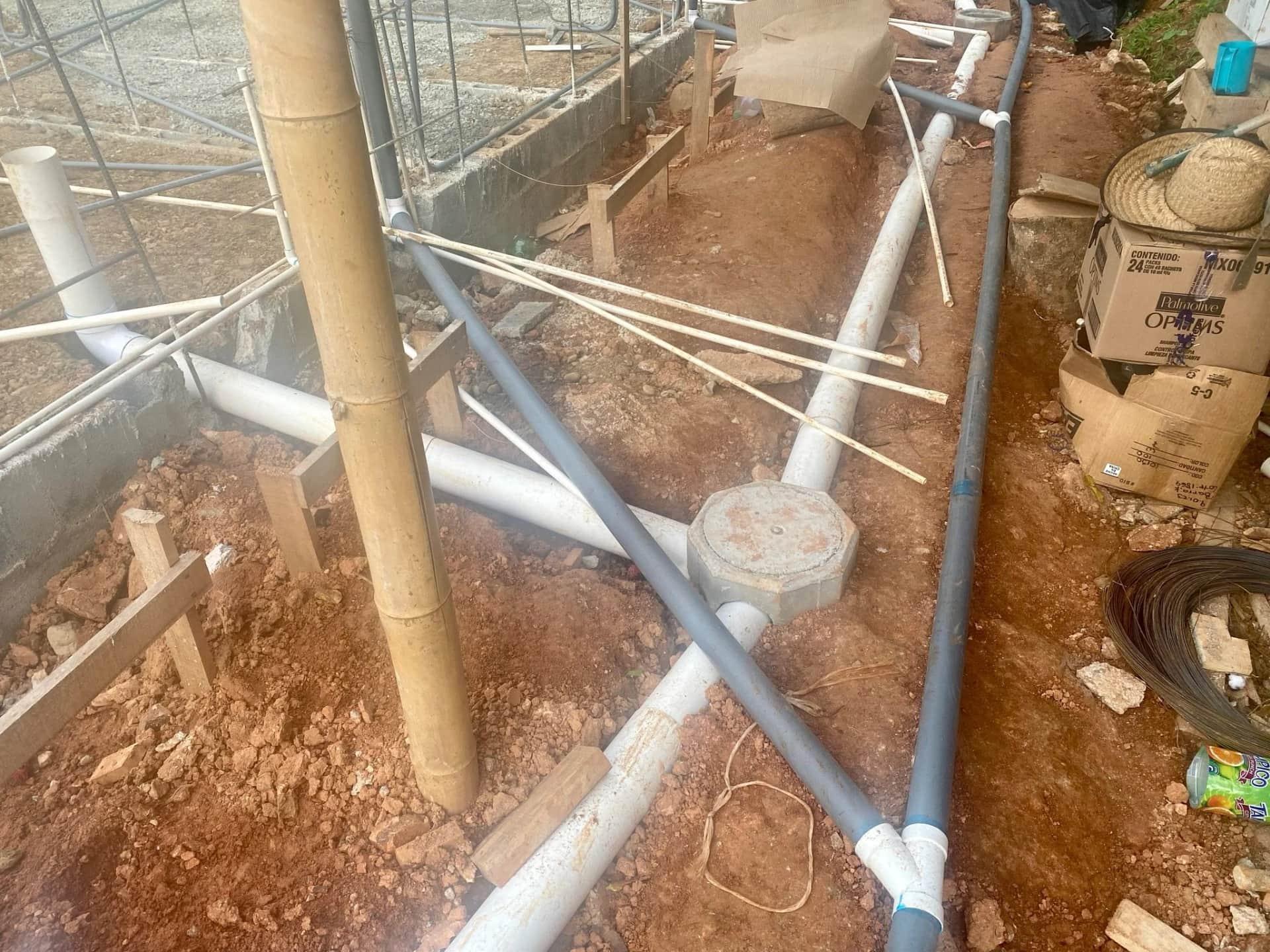 Rough in Piping for Plumbing, Electric, and Propane - Casa Cavu, photo 8