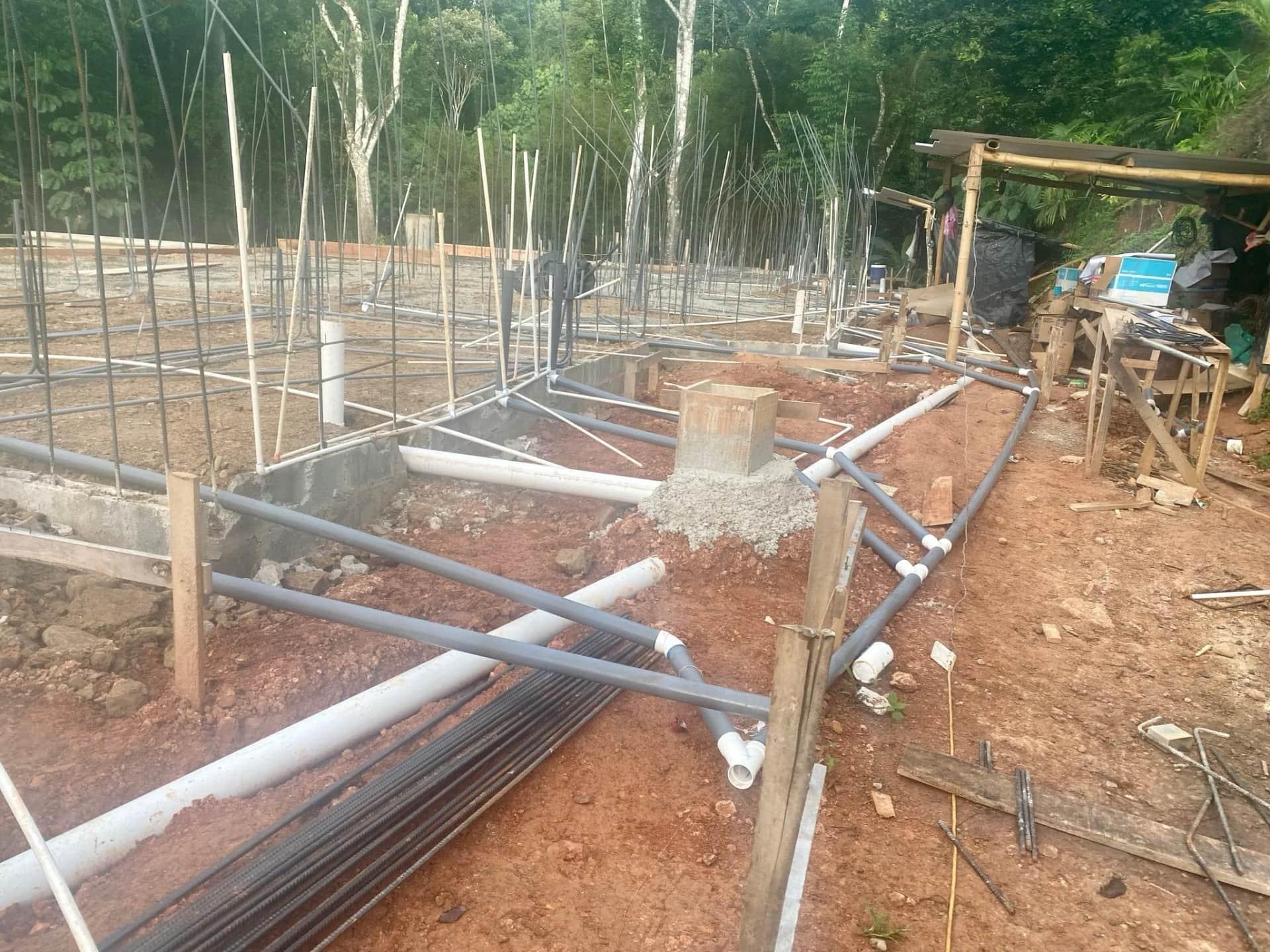 Rough in Piping for Plumbing, Electric, and Propane - Casa Cavu, photo 6