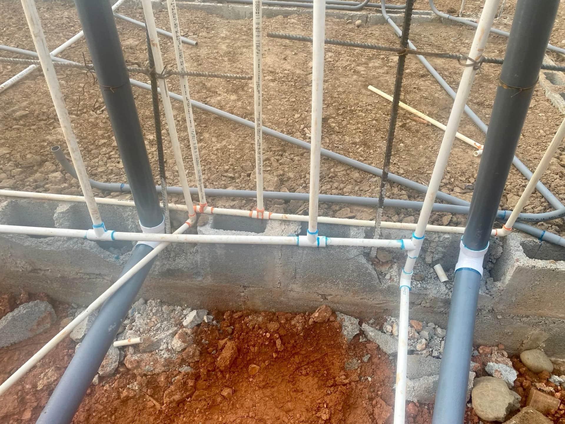 Rough in Piping for Plumbing, Electric, and Propane - Casa Cavu, photo 7