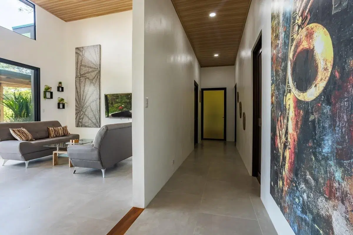3.5 Acres — 3-Bedroom Creekside Home, Fully Furnished with Covered Rancho & Jacuzzi | Tinamastes property photo 2 in Costa Rica
