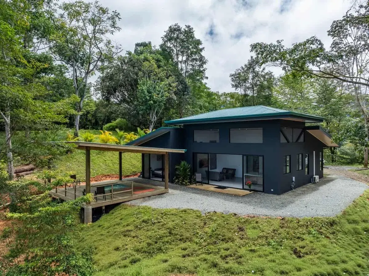 3.5 Acres — 3-Bedroom Creekside Home, Fully Furnished with Covered Rancho & Jacuzzi | Tinamastes property photo 1 in Costa Rica