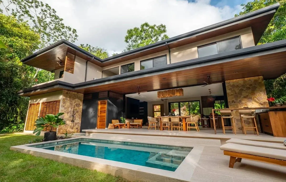 5 Acres — 3-Bedroom Luxury Jungle Home with Natural Stream, Saltwater Pool & Walking Trail | Ojochal property photo 1 in Costa Rica