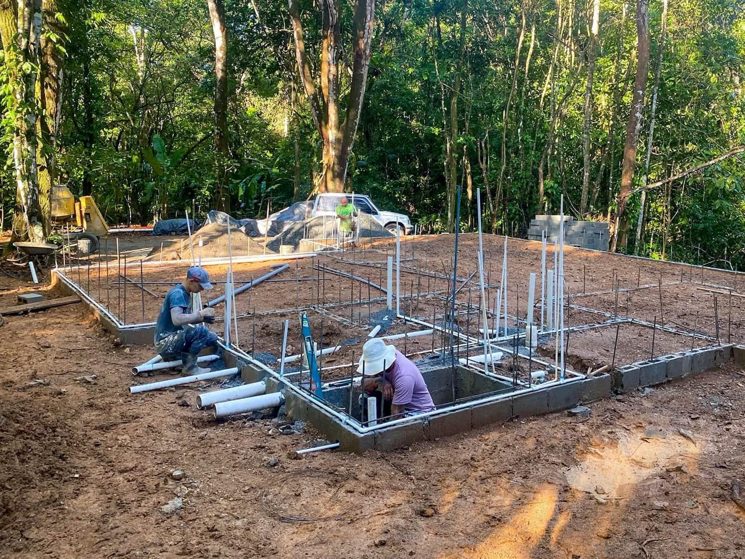 Plumbing and Electrical Pipe Installation