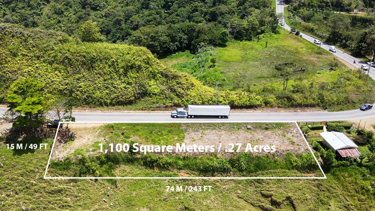 0.27 Acres Mountain View Commercial Property in Alto San Juan