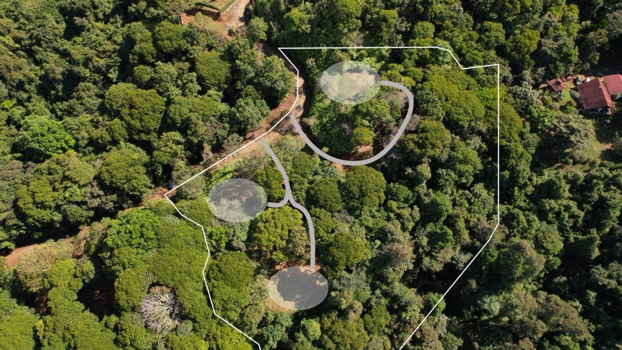 6 Acres 3 Building Sites Subdividable in Platanillo in Platanillo, San José, Costa Rica