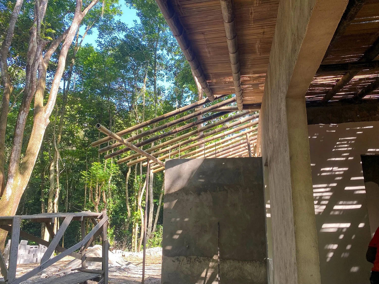 Bohorica Home Build: Black Bamboo Roof, photo 17