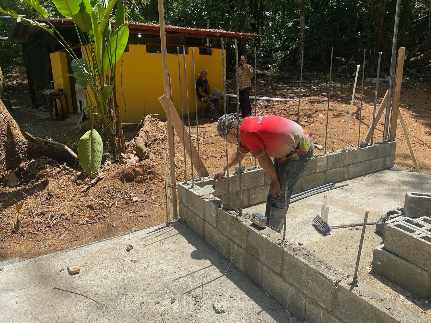 Building Concrete Block Walls & Headers, Bohorica Project, photo 4