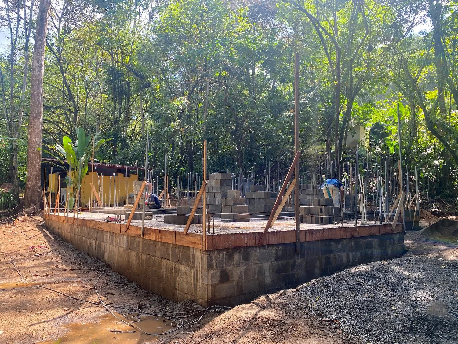 Building Concrete Block Walls & Headers, Bohorica Project, photo 5