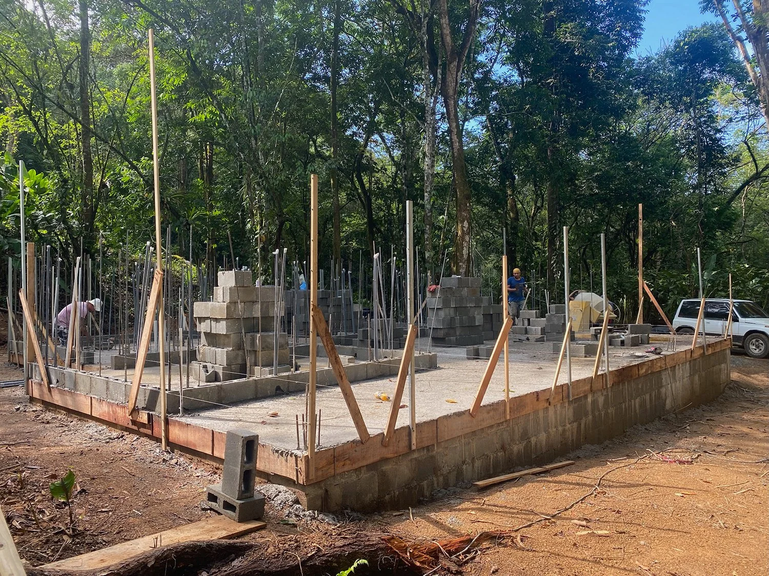 Building Concrete Block Walls & Headers, Bohorica Project, photo 10