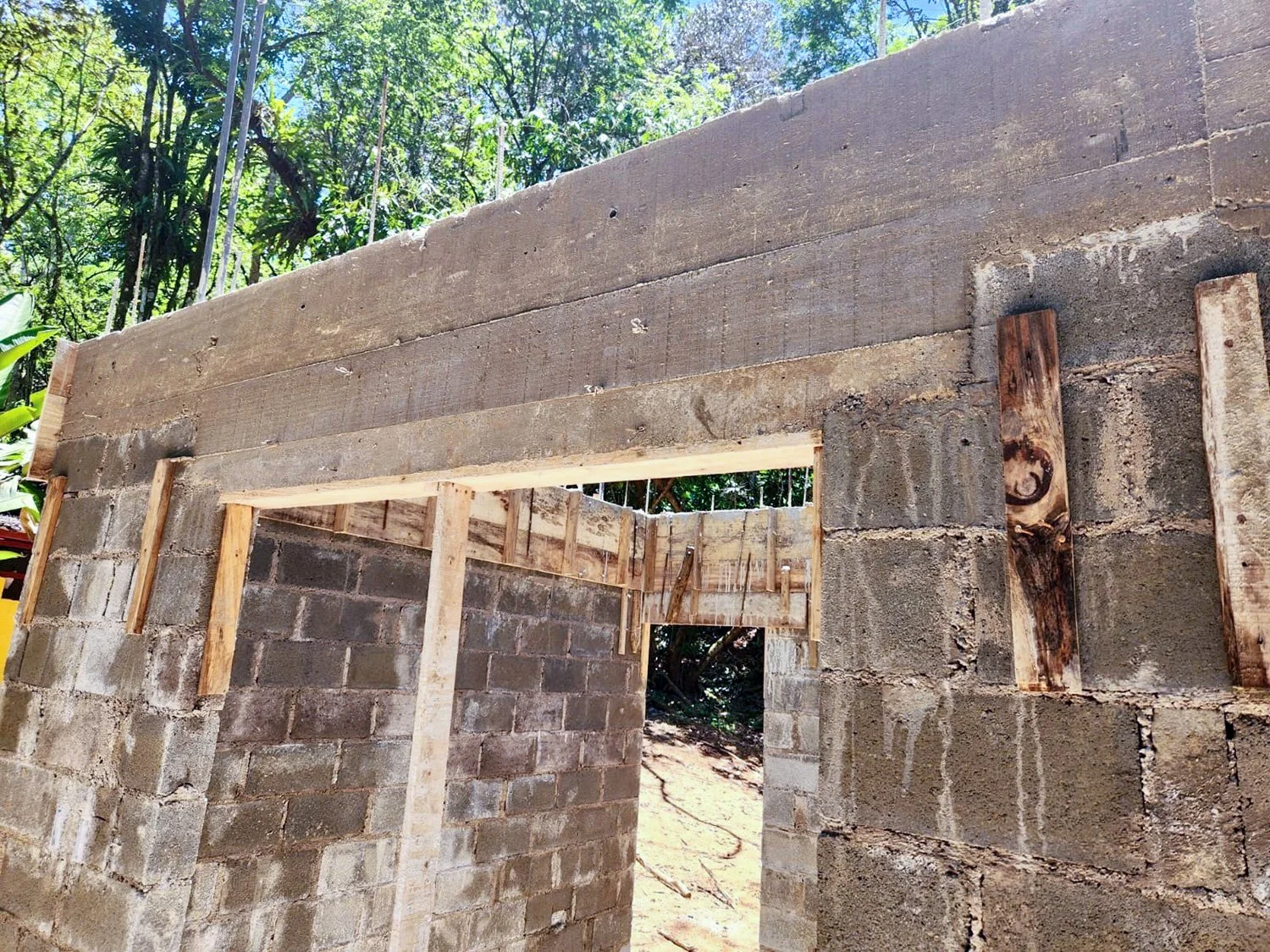 Building Concrete Block Walls & Headers, Bohorica Project, photo 19