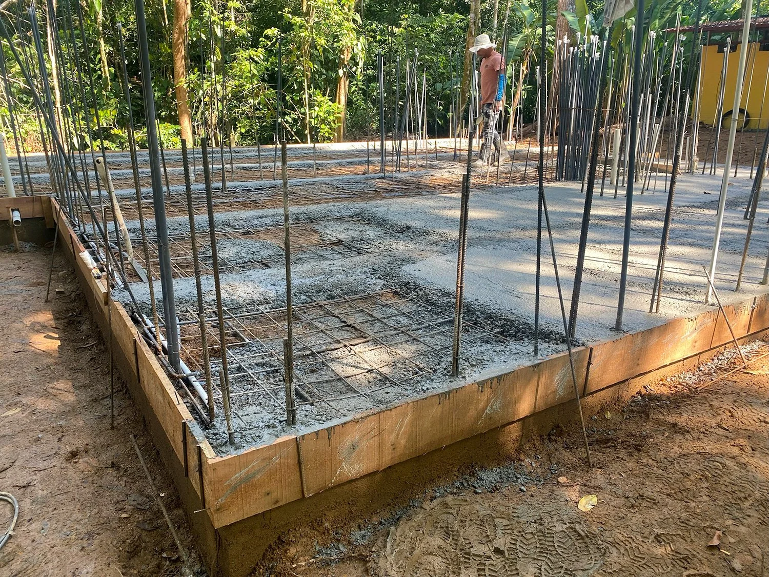 Hand-Poured Concrete Slab, Bohorica Project, photo 6