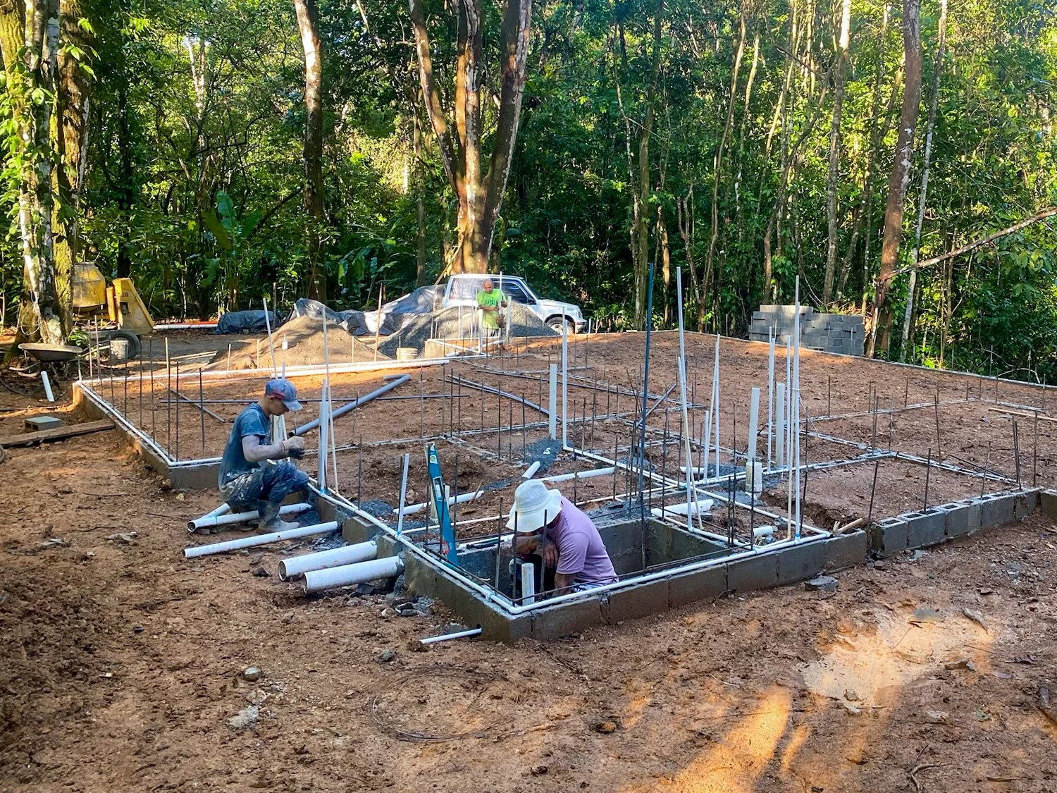 Plumbing and Electrical Pipe Installation