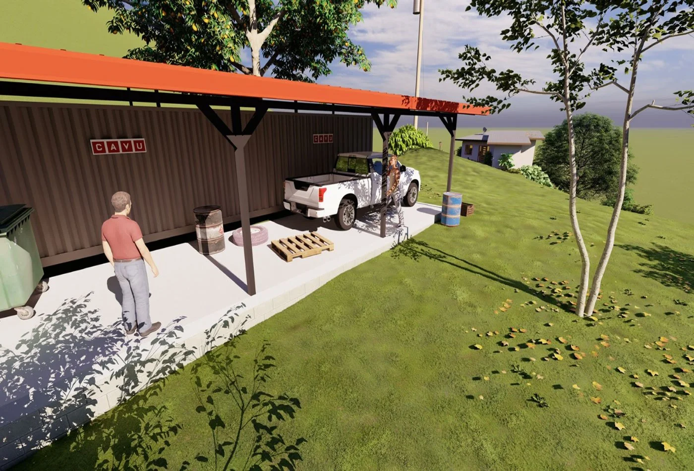 40ft Shipping Container / Cabina Build Out, photo 9