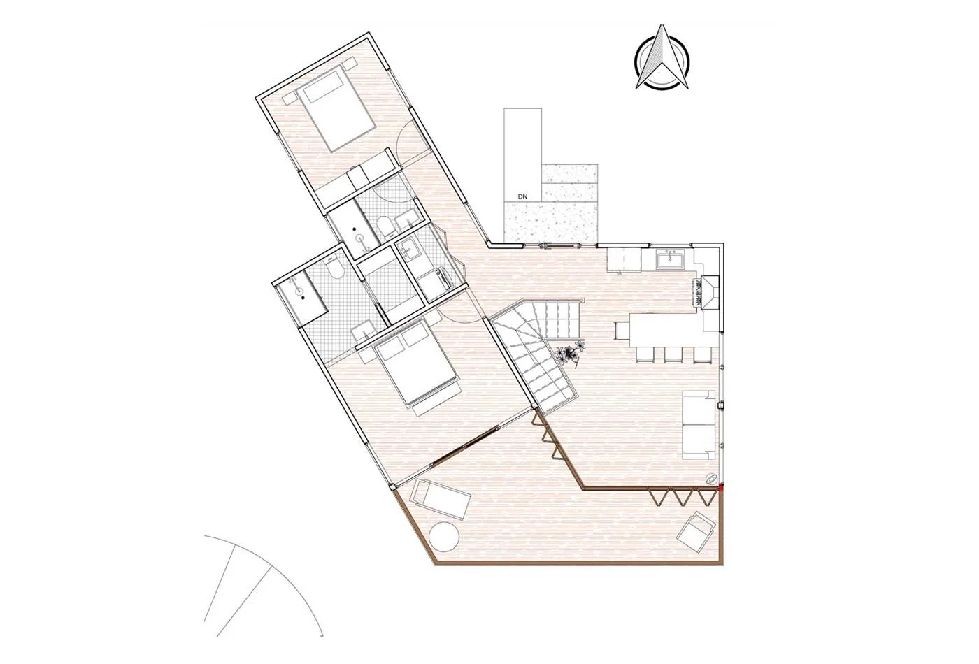 Architectural Floor Plans and Renderings –Casa Cavu, photo 4