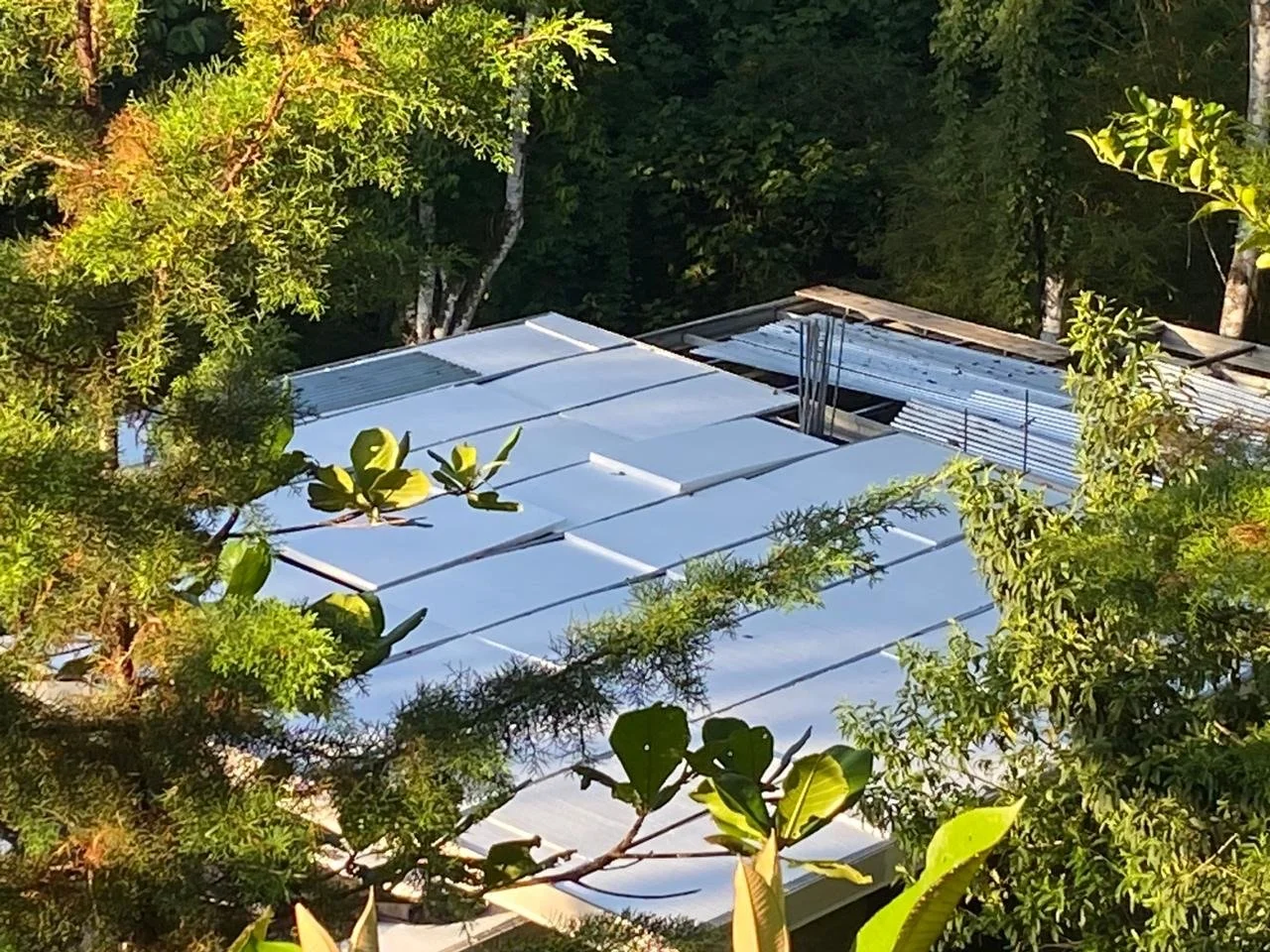 Roof Beams and Insulation - Casa Cavu, photo 7