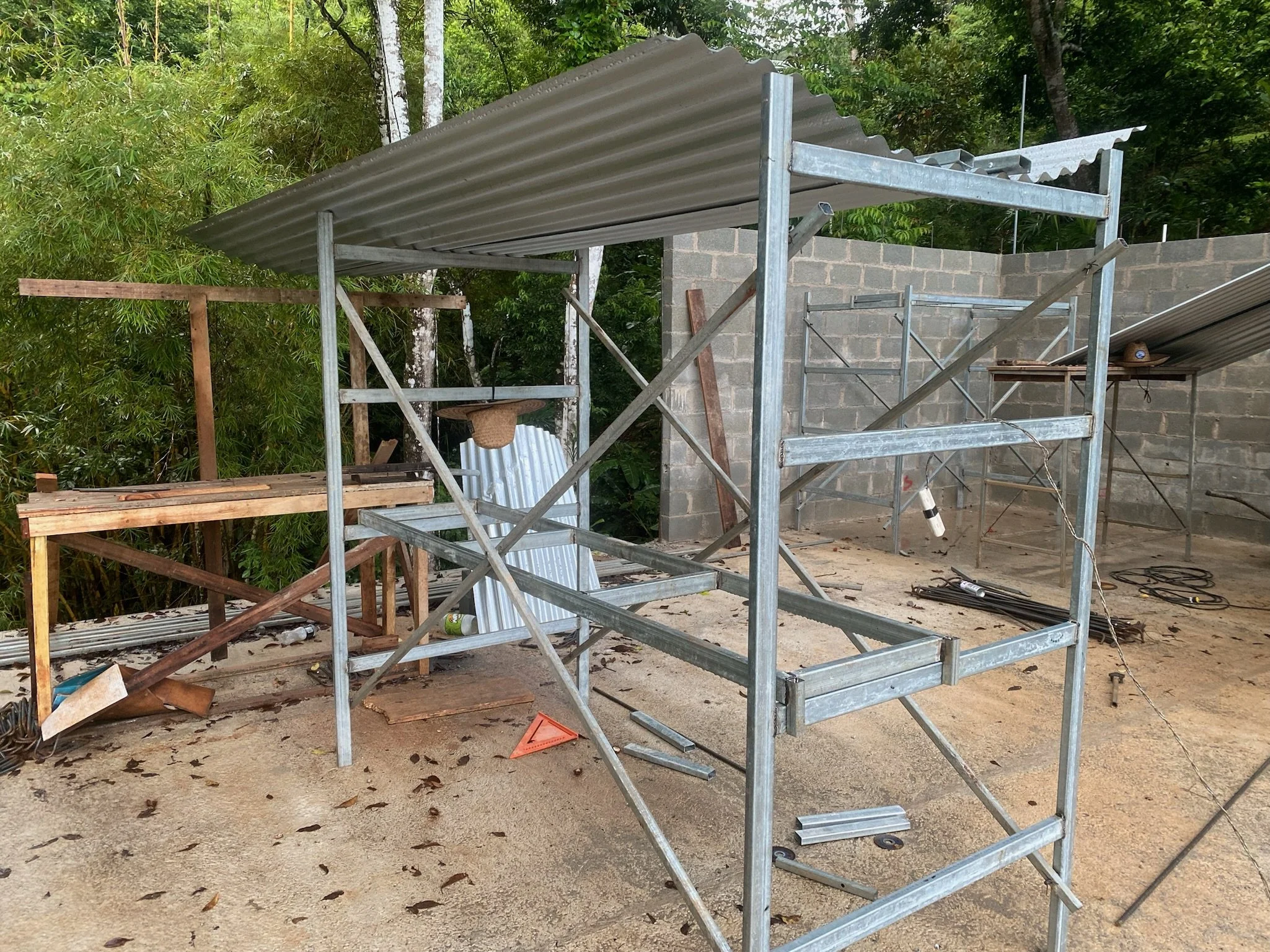 Headers, Columns & Crown Beam Installation - Casa Cavu, photo 2