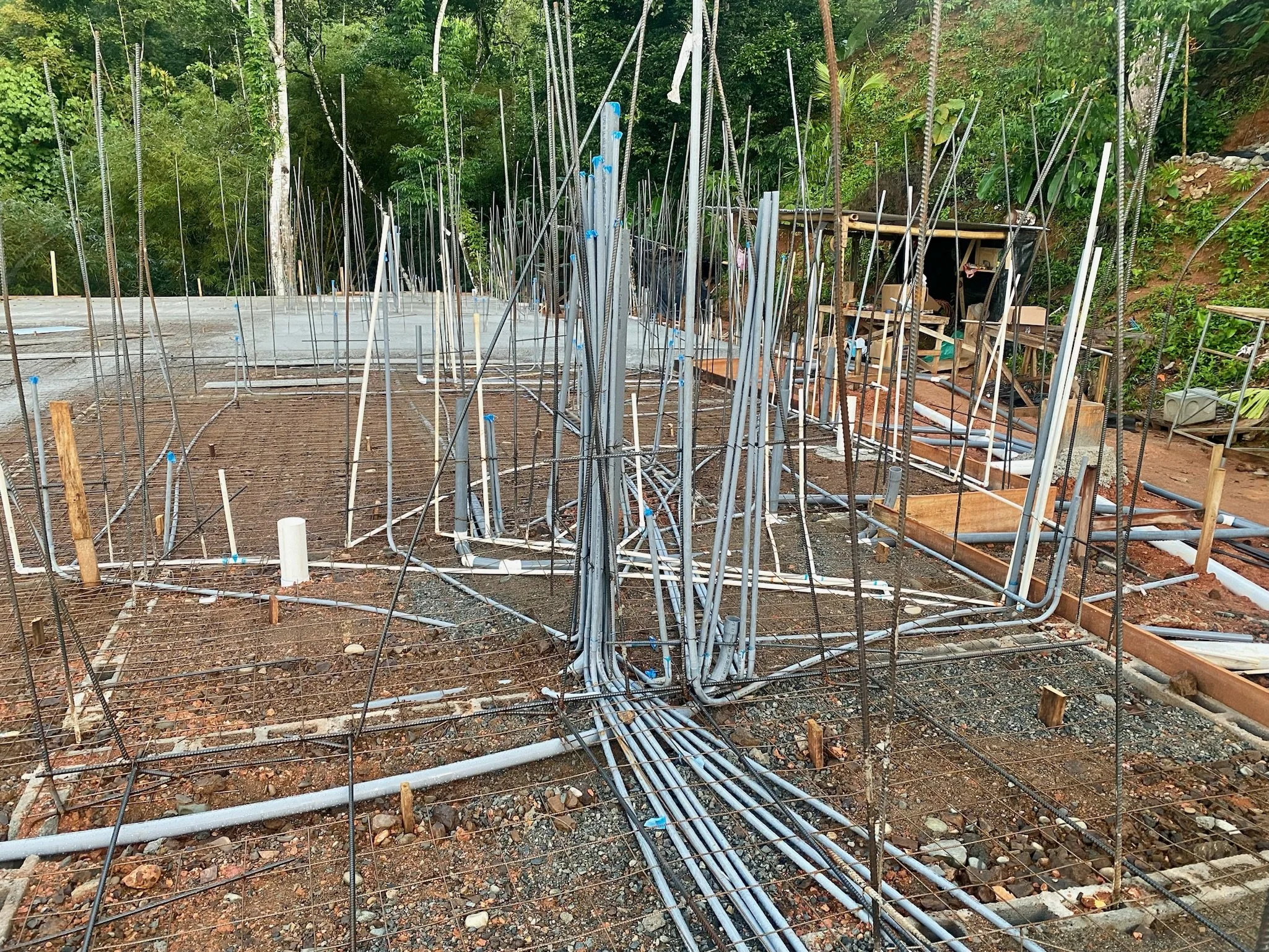 Rough in Piping for Plumbing, Electric, and Propane - Casa Cavu, photo 3