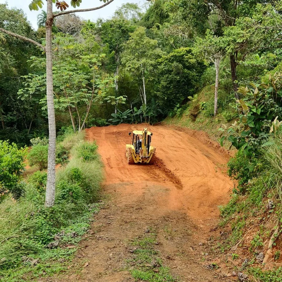 Site work and land development begins at Casa Cavu, photo 4
